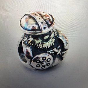 Retired Pandora Viking charm